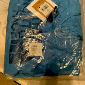 North face hoodie and under armor hoodie